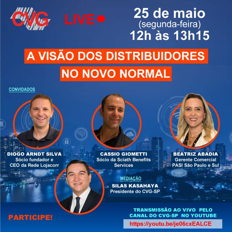 Live CVG-SP 25 de maio 2020